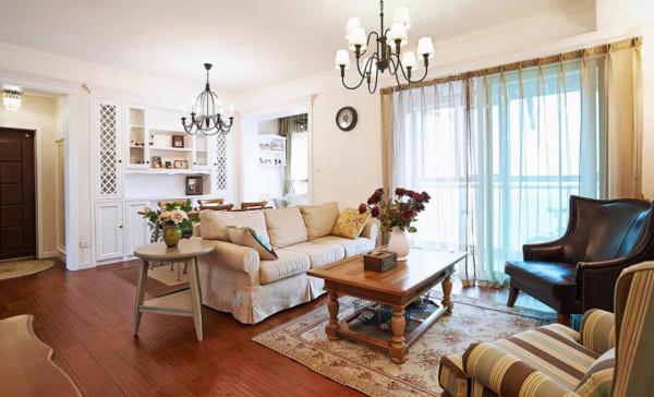 106平美式風三居室,貴氣而不失自在與隨意 106平美式風三居室,貴氣而不失自在與隨意