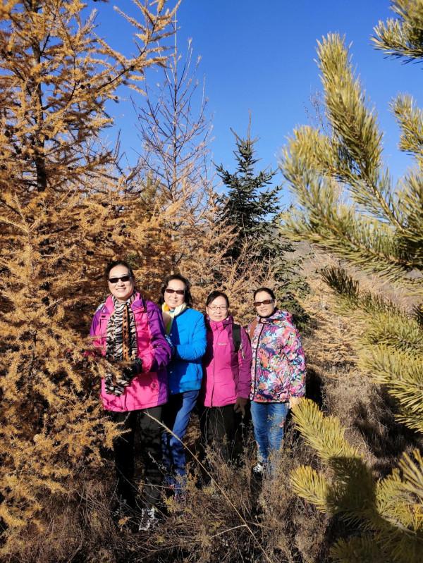 宣化紅一師老戰友遊走大明宣府青邊口，晚秋景色亦迷人