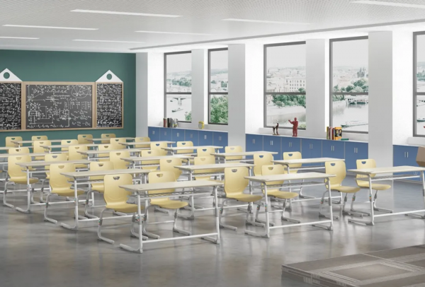 純粹凝練 取捨有度——祥聚海王星001系列課桌椅