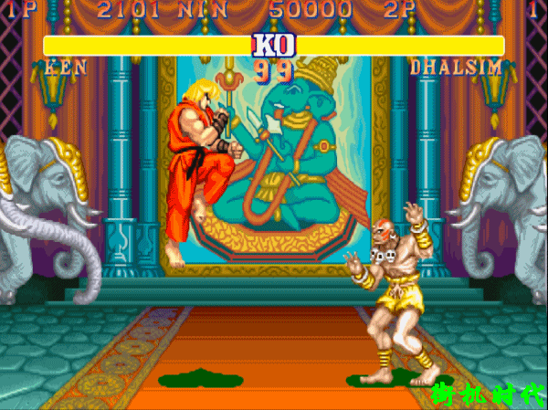 格鬥遊戲對手陷入昏迷時，讓你敞開了打，能打出多少傷害