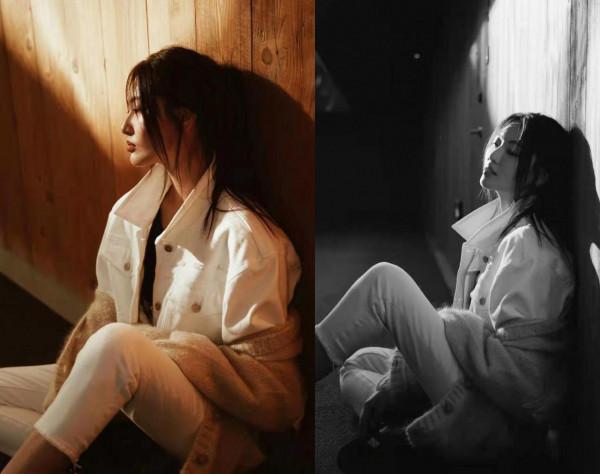 秋冬女明星牛仔褲穿搭示例：江疏影颯酷，曾黎嫵媚，劉令姿前衛