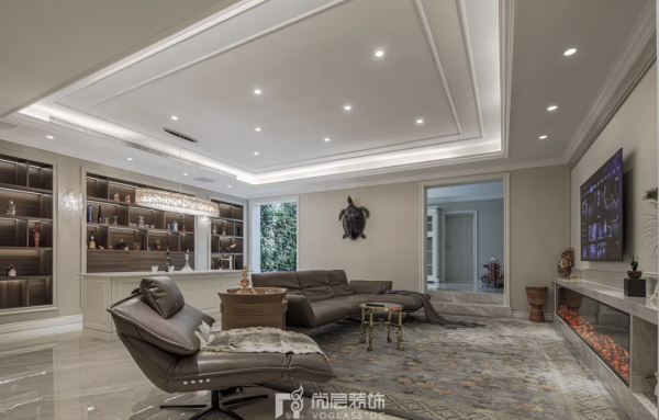 首開天譽 | 500㎡簡歐風格的新家，浪漫極了