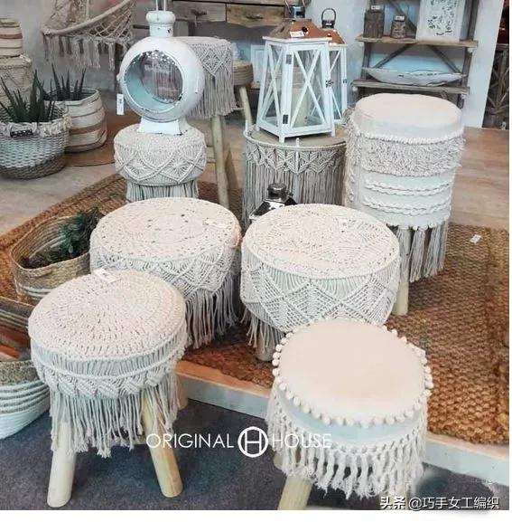 舊凳子不要扔，一團繩子就改造起來，家裡都美翻了