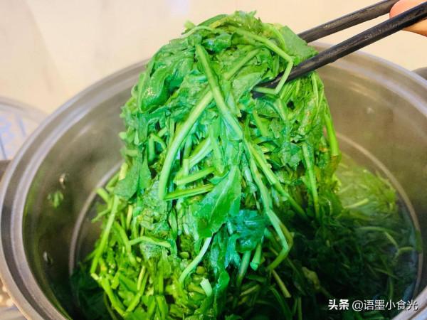 蘇北這菜正新鮮，抓緊吃，九元一斤，買兩斤包餃子，味真好