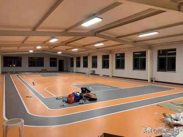 兒體適能運動訓練中心PVC膠地板鋪裝工程