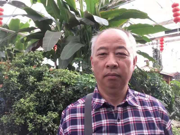 訪問抗美援朝老兵林增煊 作者：張開喜