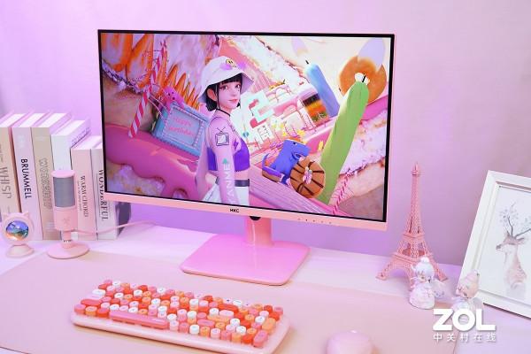 HKC PG27P3Q少女粉圖賞來襲 青春氣息爆棚