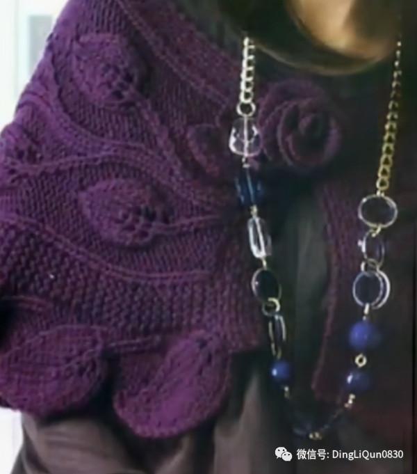 「針織作品」30款漂亮時尚的斗篷設計 「針織作品」30款漂亮時尚的斗篷設計