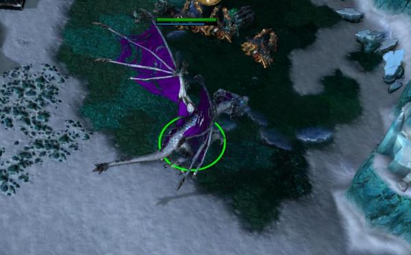 魔獸爭霸3：終極兵種奇美拉與冰龍對比，攻擊低的傷害反而更高