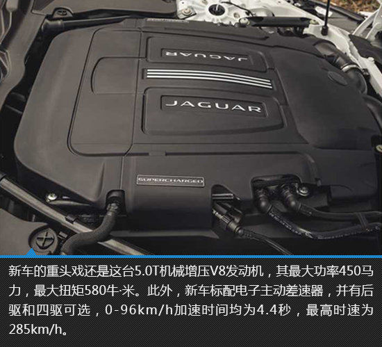 徹底釋放天性 捷豹F-TYPE P450新車圖解