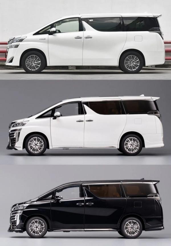 做小弟的覺悟，其輝豐田威爾法模型測評