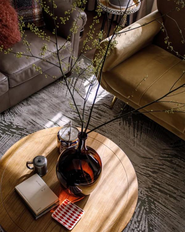 110㎡復古混搭三居，每個視角都美如畫，在家分分鐘被治癒