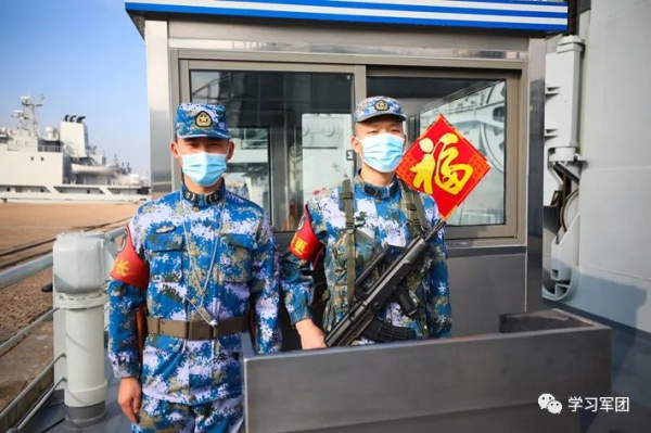 征衣不解！戰位有我，請安心過年