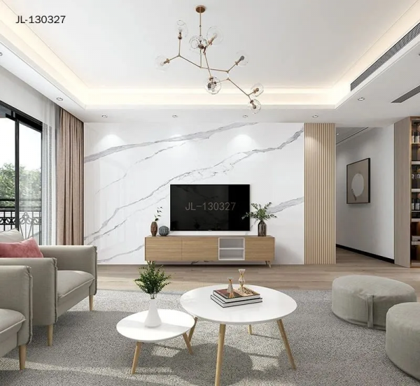 大理石+木格柵,這些背景牆案例給您參考 大理石+木格柵,這些背景牆案例給您參考