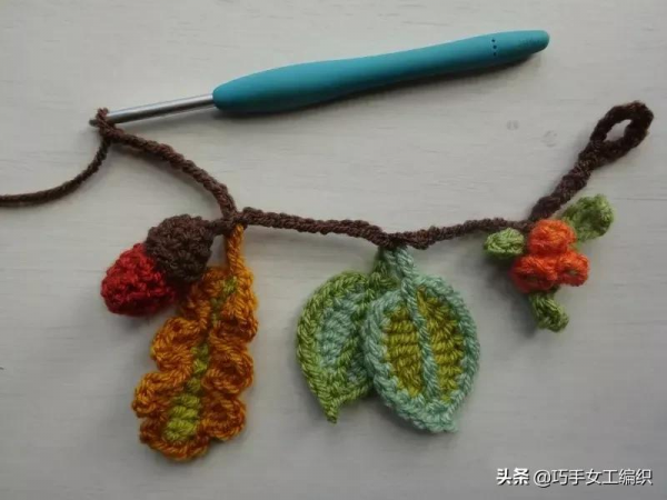 家裡的電源線用這招改造太讚了，多種葉子的鉤法，美爆整個家