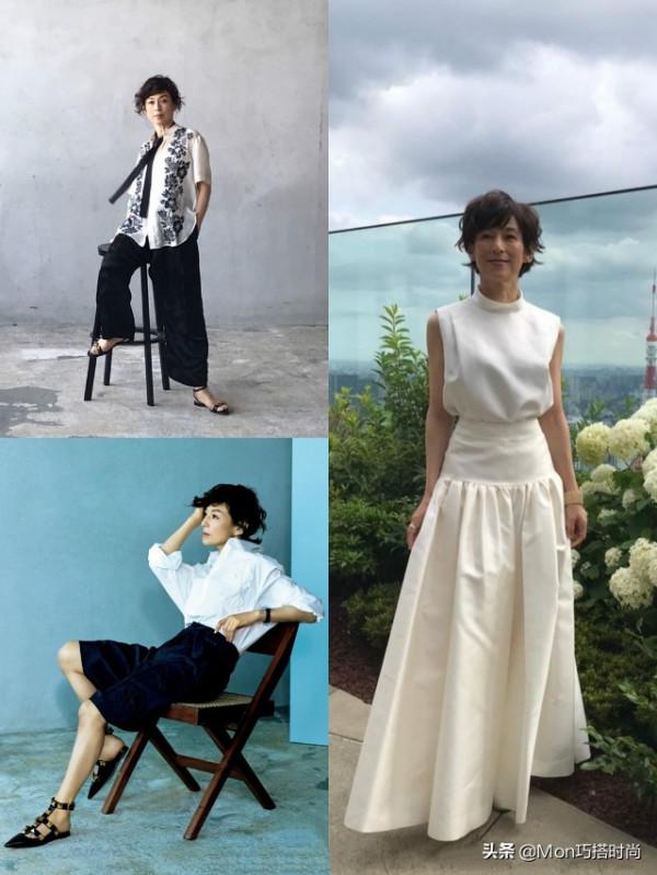 54歲的她，僅憑一身“黑白配”穿搭，就贏得了高階氣質，那你呢？