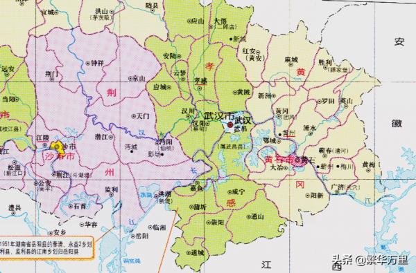 湖北省的區劃調整，12個地級市之一，鄂州市為何沒有1個縣？