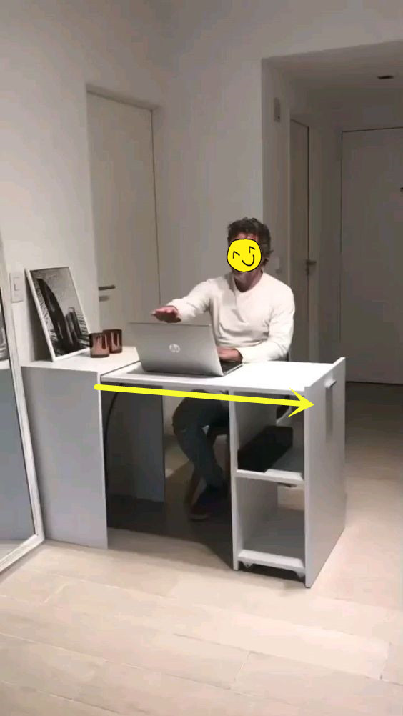 跟傳統書房相比,我更青睞這種箱體式,一體化,佔地面積忽略不計 跟傳統書房相比,我更青睞這種箱體式,一體化,佔地面積忽略不計