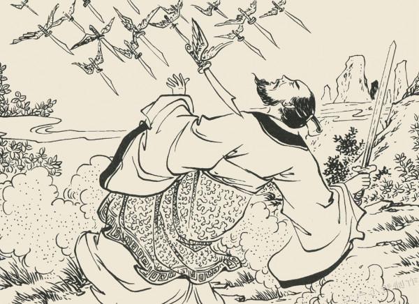 故事：刀精猖狂，真武大帝遇險，關雲長威震天台山