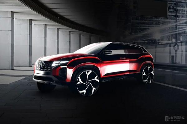 將於11月11日正式亮相 現代全新ix25預告圖曝光 將於11月11日正式亮相 現代全新ix25預告圖曝光