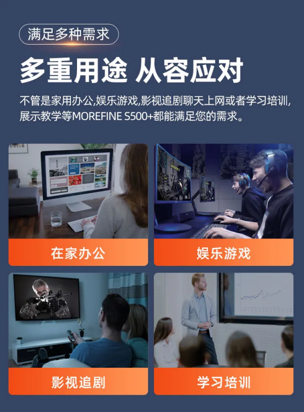 Morefine推出S500+迷你電腦：最高配Ryzen 9 5900HX