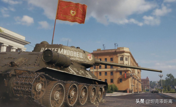 坦克世界 扛著紅旗往前衝！蘇維埃味道動態3D風格“坎特米洛夫”