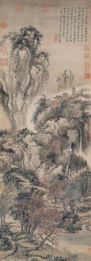 清四王 清初六家 山水作品欣賞 中國山水畫發展脈絡系列(8) 清四王 清初六家 山水作品欣賞 中國山水畫發展脈絡系列(8)