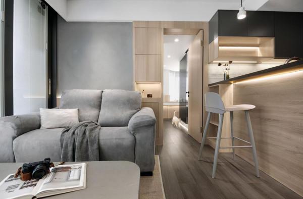 別再嫌家小了！50㎡爆改後也能擁兩室和大浴缸