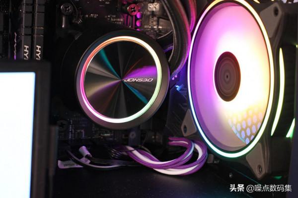 水冷新動向？泵管一體支援12代的喬思伯SHADOW TF240 ARGB一體水冷