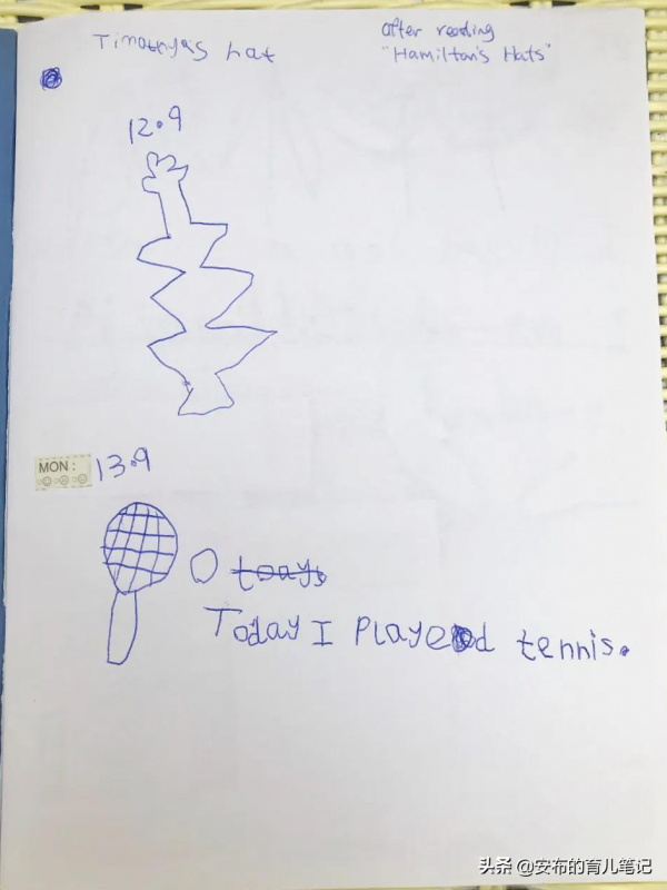 5歲孩子怎麼寫日記?媽媽帶他玩手帳,記錄生活也是練習寫作 5歲孩子怎麼寫日記?媽媽帶他玩手帳,記錄生活也是練習寫作