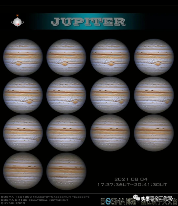 2021年總結：博冠天文遠端臺，馬卡150實拍效果