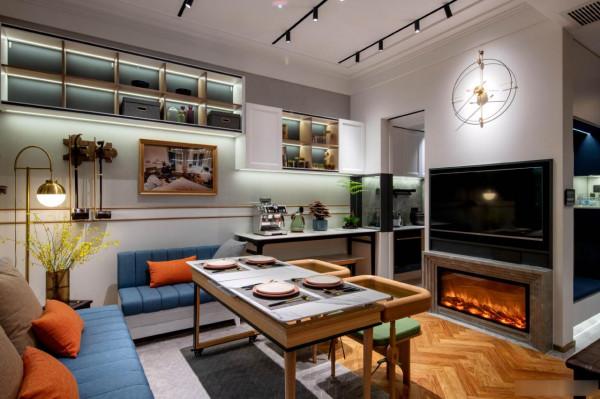 上海一套72㎡老洋房，文保建築不能拆改，花42萬重新佈局令人嚮往