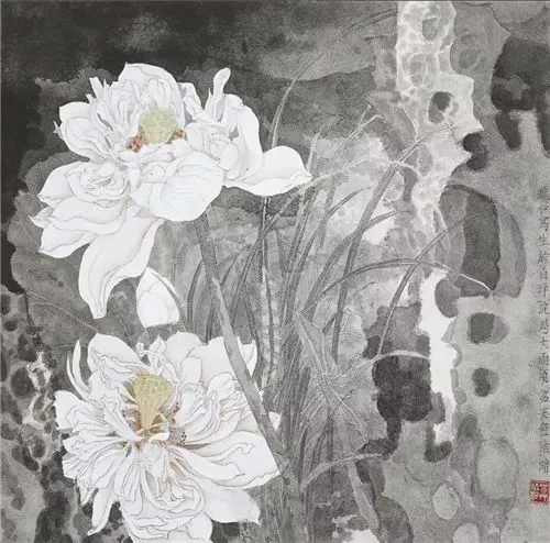 名家莫曉松工筆畫，精美絕倫