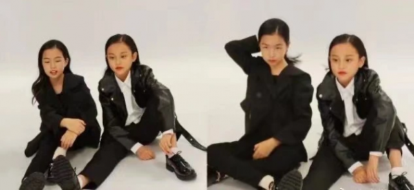 8歲甜馨徹底大逆襲!首拍大片就驚豔出圈,梳油頭穿黑皮衣變酷姐 8歲甜馨徹底大逆襲!首拍大片就驚豔出圈,梳油頭穿黑皮衣變酷姐