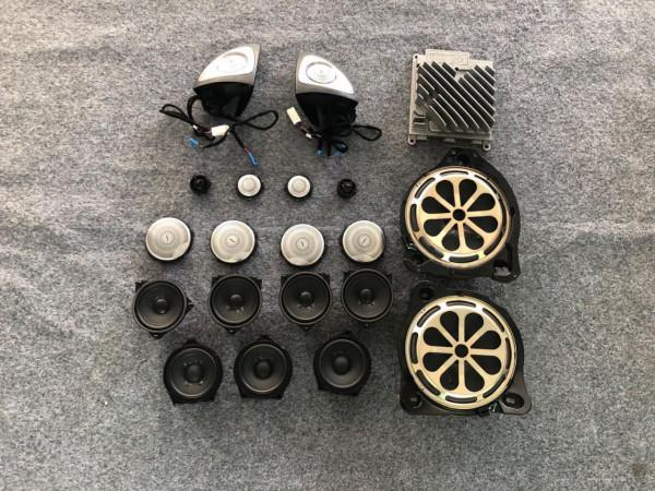 21款賓士GLC260改裝小柏林音響，這種就是有損方案了！