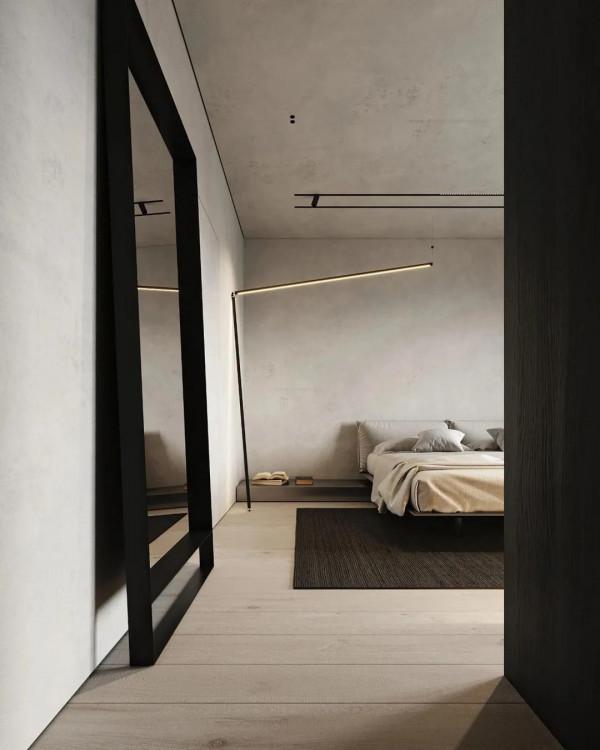 今天分享一個非侘寂風但一樣有斷舍離精髓的極簡美學精品案例