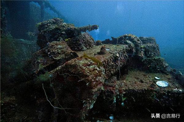 特魯克瀉湖有多恐怖，二戰時就有50多艘戰艦沉沒