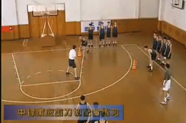 「教學」進攻基礎配合(五)—策應配合 「教學」進攻基礎配合(五)—策應配合