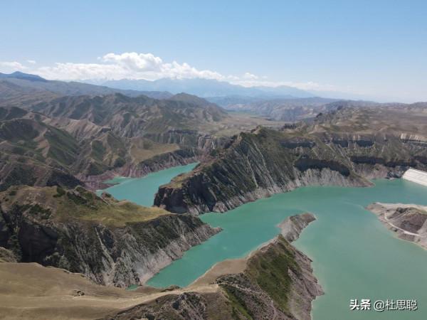 漢EV自駕新疆，探訪生產建設兵團承建最大水利工程，肯斯瓦特水庫