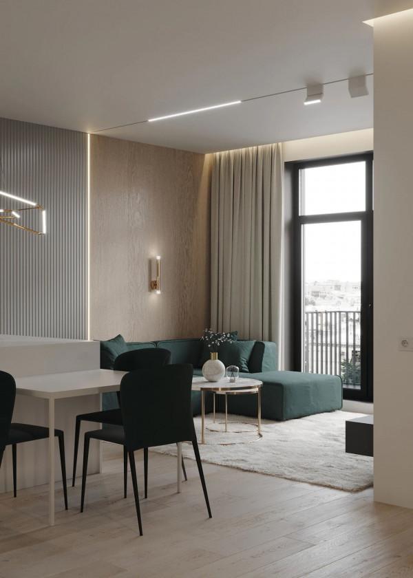 簡約而不失質感的空間設計，看一眼就被吸引到