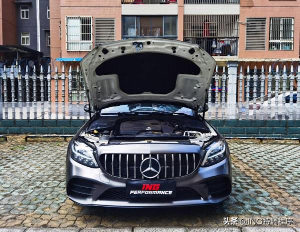 21款賓士C260L 1.5T刷ecu升級ING特調，秒變2.0T的C300動力