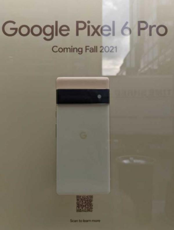 谷歌Pixel 6系列在紐約谷歌商店展出：Pro版將搭載專用長焦模組
