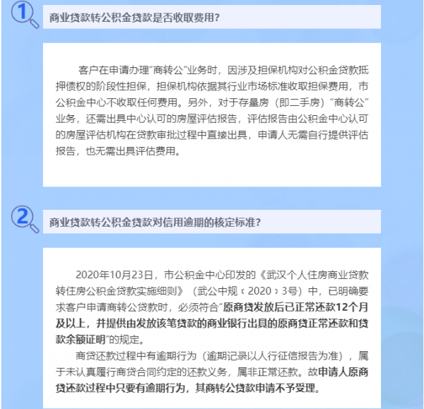 商貸轉公積金貸款小問答