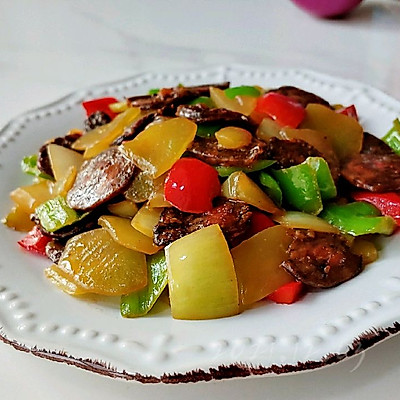 五香肉腸萵筍片