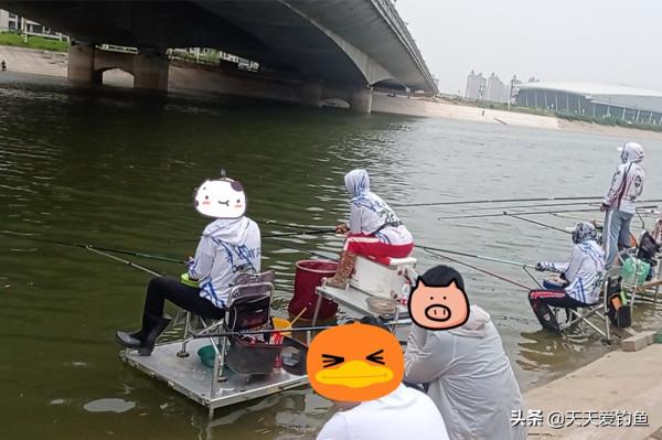 野河釣魚，找魚窩的常用方法，找拐彎找水草，不過這種地形才最佳