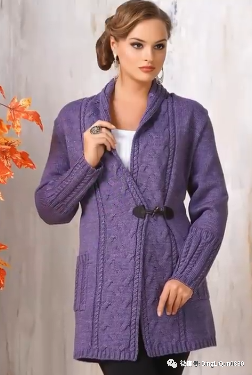 「針織作品」60款時尚流行的中長款開衫（尋找靈感）