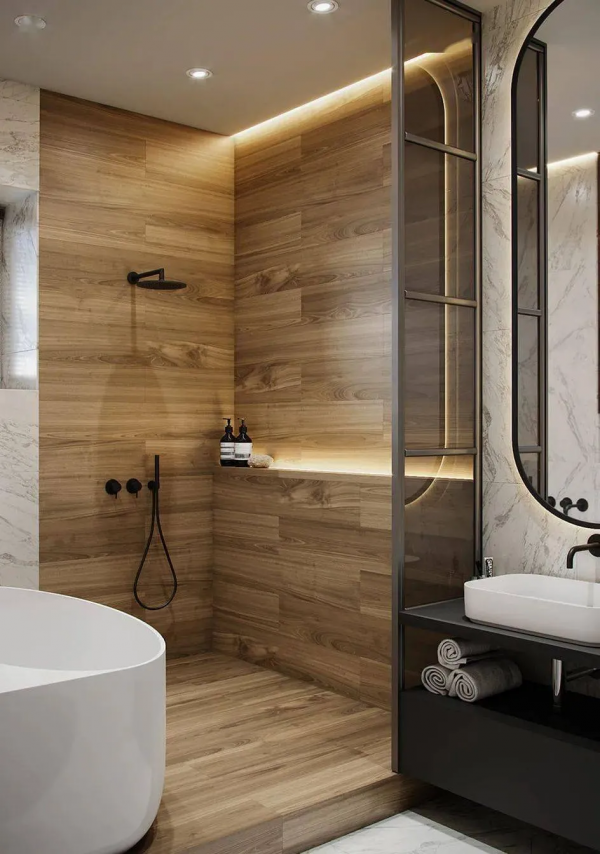 大理石衛生間，果然與眾不同