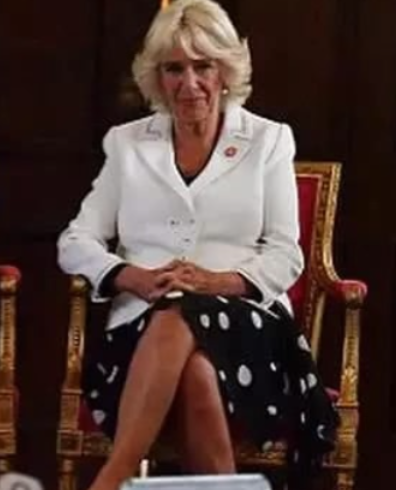 93歲女王冬天也光腿，比小21歲的卡米拉優雅，現今卻不得不用柺杖