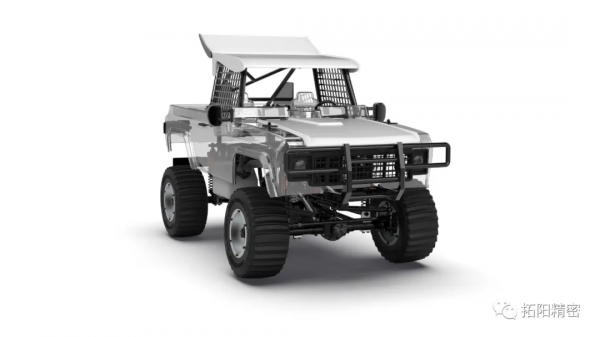 百變動力推出首款微型雙缸四衝程發動機遙控汽車模型