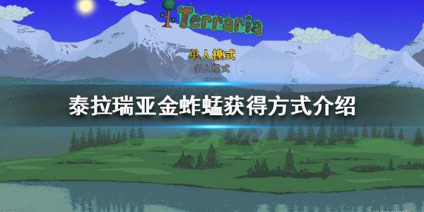 《泰拉瑞亞》金蚱蜢如何獲得？金蚱蜢獲得方式介紹
